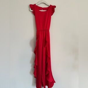 Art Class Girls size small 6/6x red jumper